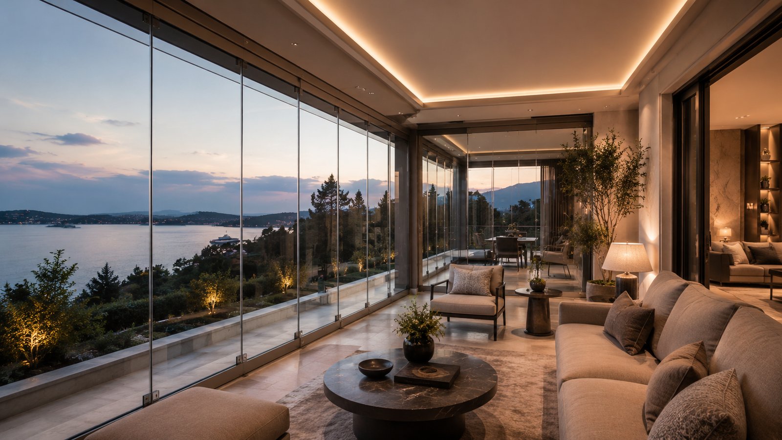 Cam balkon